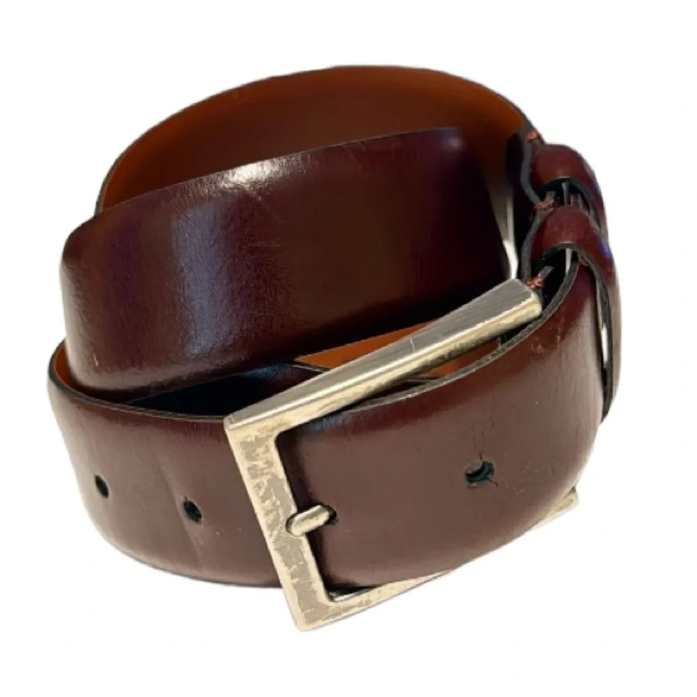 Joseph Abboud men’s brown genuine leather dress belt size 30/75